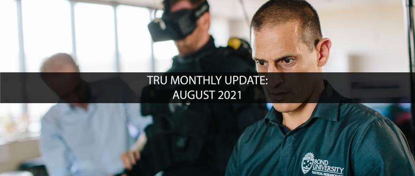 Monthly update: August 2021