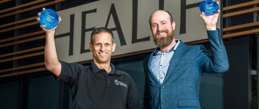 Photo of Rob Orr and Christian Moro