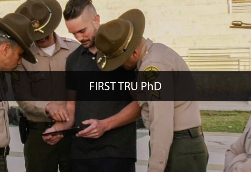 Dr Maupin TRUs first PhD