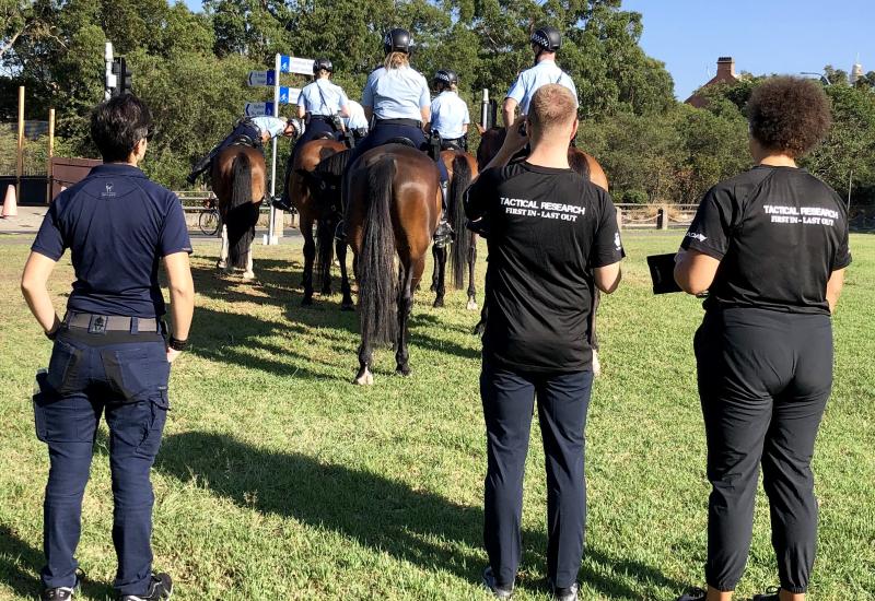 Mounted police