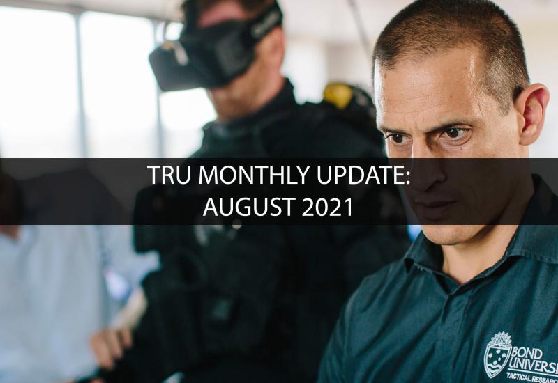 Monthly update: August 2021