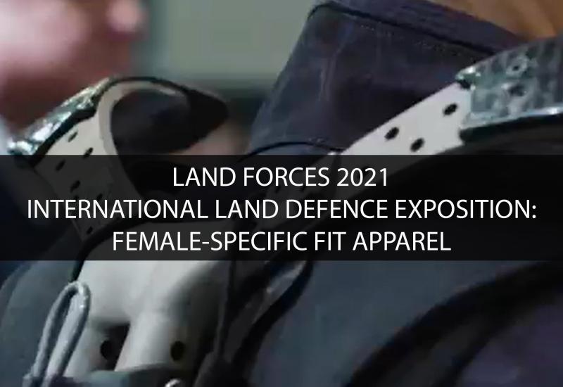 Land Forces 2021 - female specific fit apparel